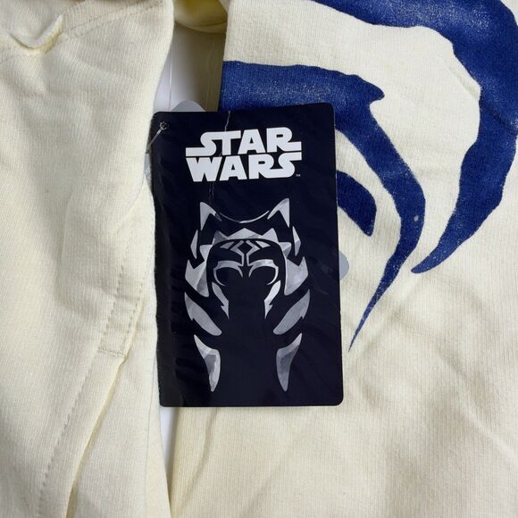Disney Star Wars Ahsoka I AM NO JEDI Ashley Eckstein Cream Pullover Size 3X NWT - Picture 8 of 14